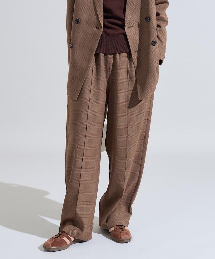 LANATEC 弧形休閒長褲＜可搭配套裝＞