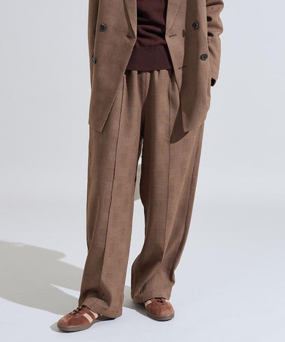 LANATEC 弧形休閒長褲＜可搭配套裝＞