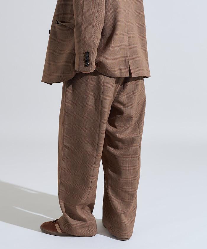 LANATEC 弧形休閒長褲＜可搭配套裝＞