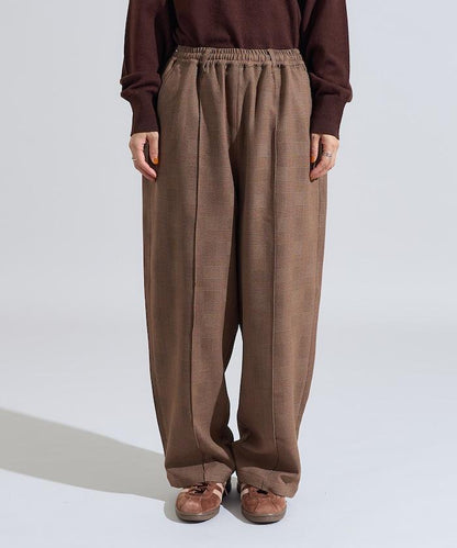 LANATEC 弧形休閒長褲＜可搭配套裝＞