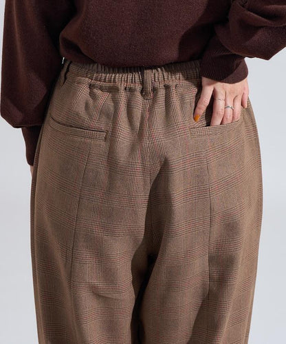 LANATEC 弧形休閒長褲＜可搭配套裝＞