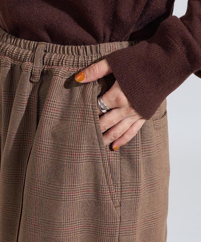 LANATEC 弧形休閒長褲＜可搭配套裝＞