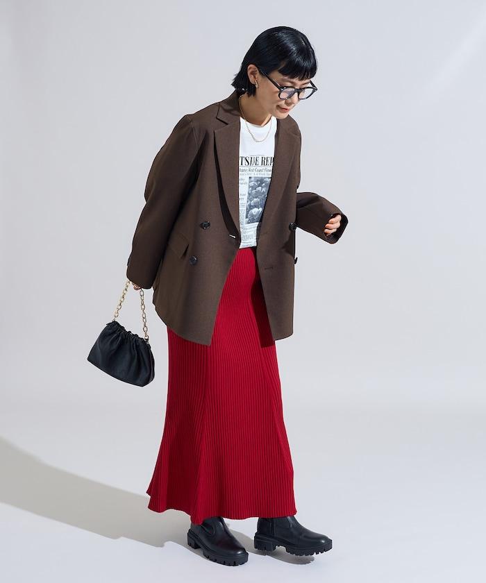 LANATEC 西裝領夾克＜可成套搭配＞