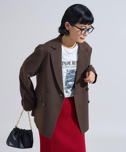 LANATEC 西裝領夾克＜可成套搭配＞