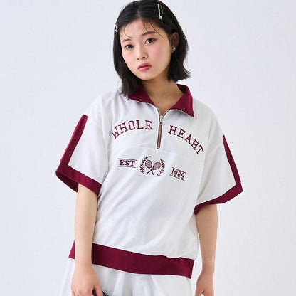 【LTXC】拼色拉鍊套裝