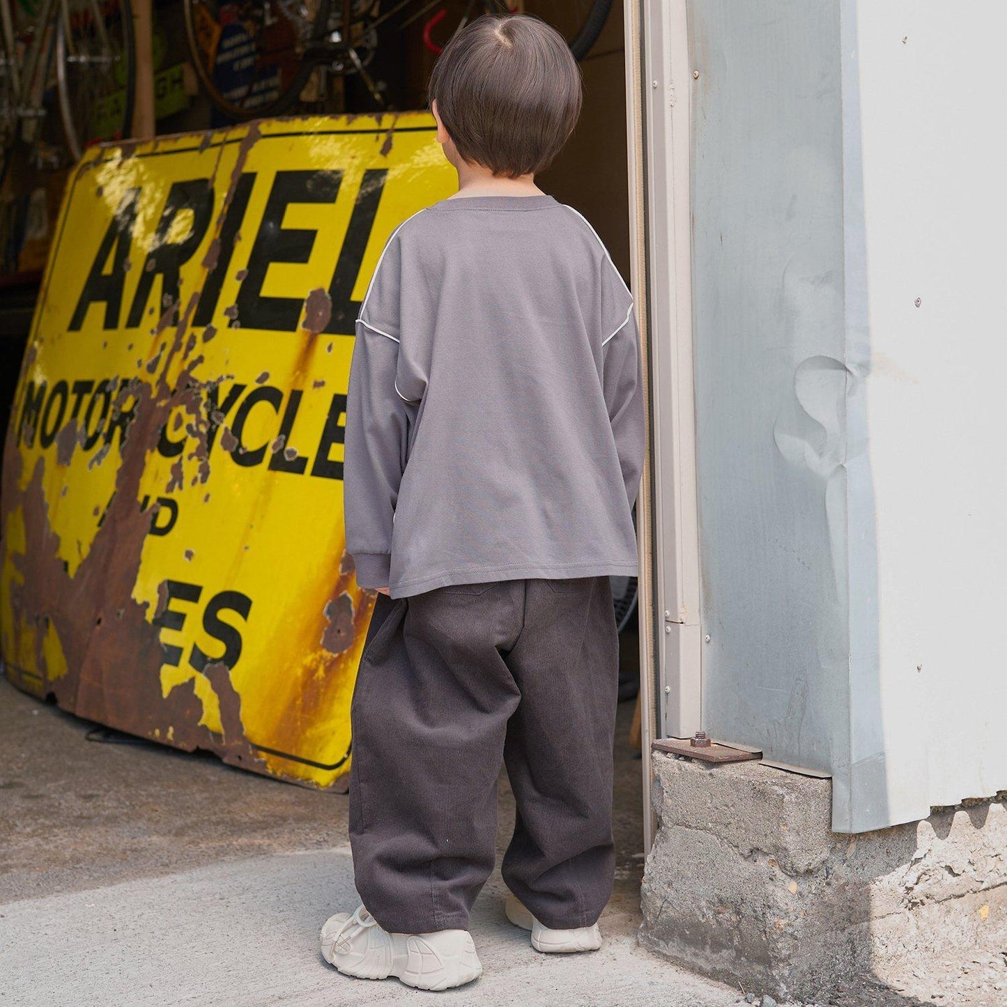 【MNCM】【舒適天竺】滾邊寬鬆T恤