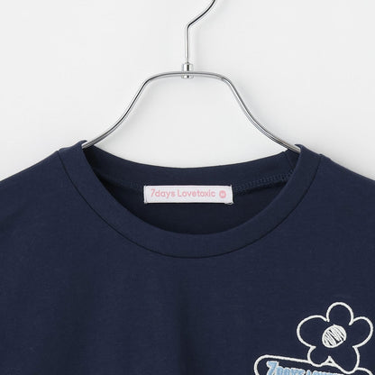 【7days】花卉標誌長袖T恤