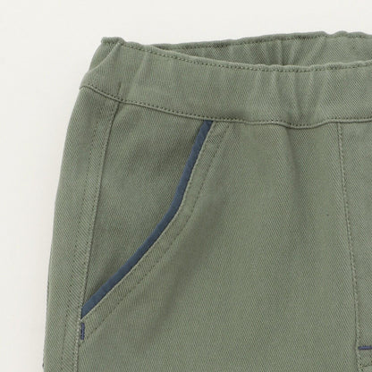 恐龍與火山長款錐形褲