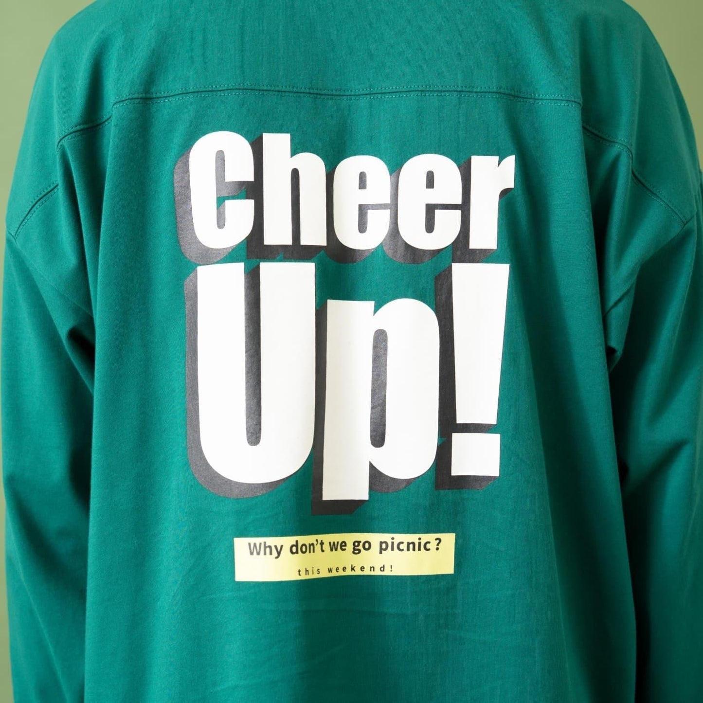 【Penfield】DAD蓄光標誌寬鬆長袖T恤