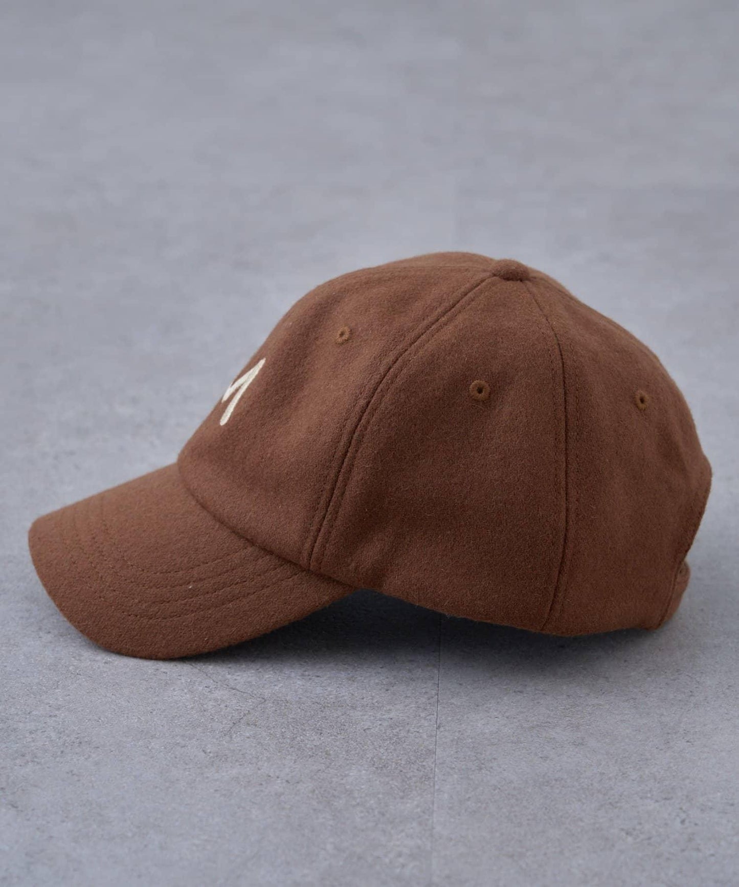 【UNISEX】毛呢棒球帽