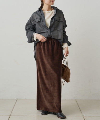 雙口袋牛仔襯衫