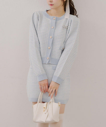 【RMAF】金屬絲亮片粗花呢套裝