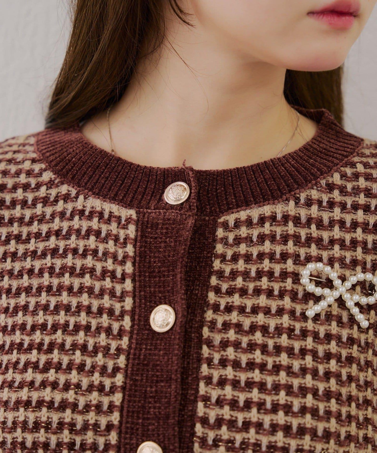 【RMAF】金屬絲亮片粗花呢套裝