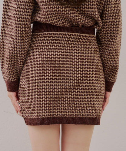 【RMAF】金屬絲亮片粗花呢套裝