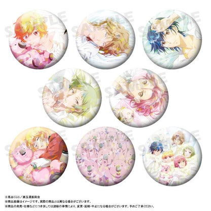 劇場版 美男高校地球防衛部ETERNAL LOVE！ 隨機閃粉徽章【BOX／8個裝】