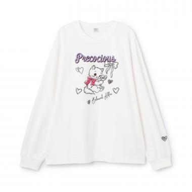 Kitten＆Ribbon 長袖T恤