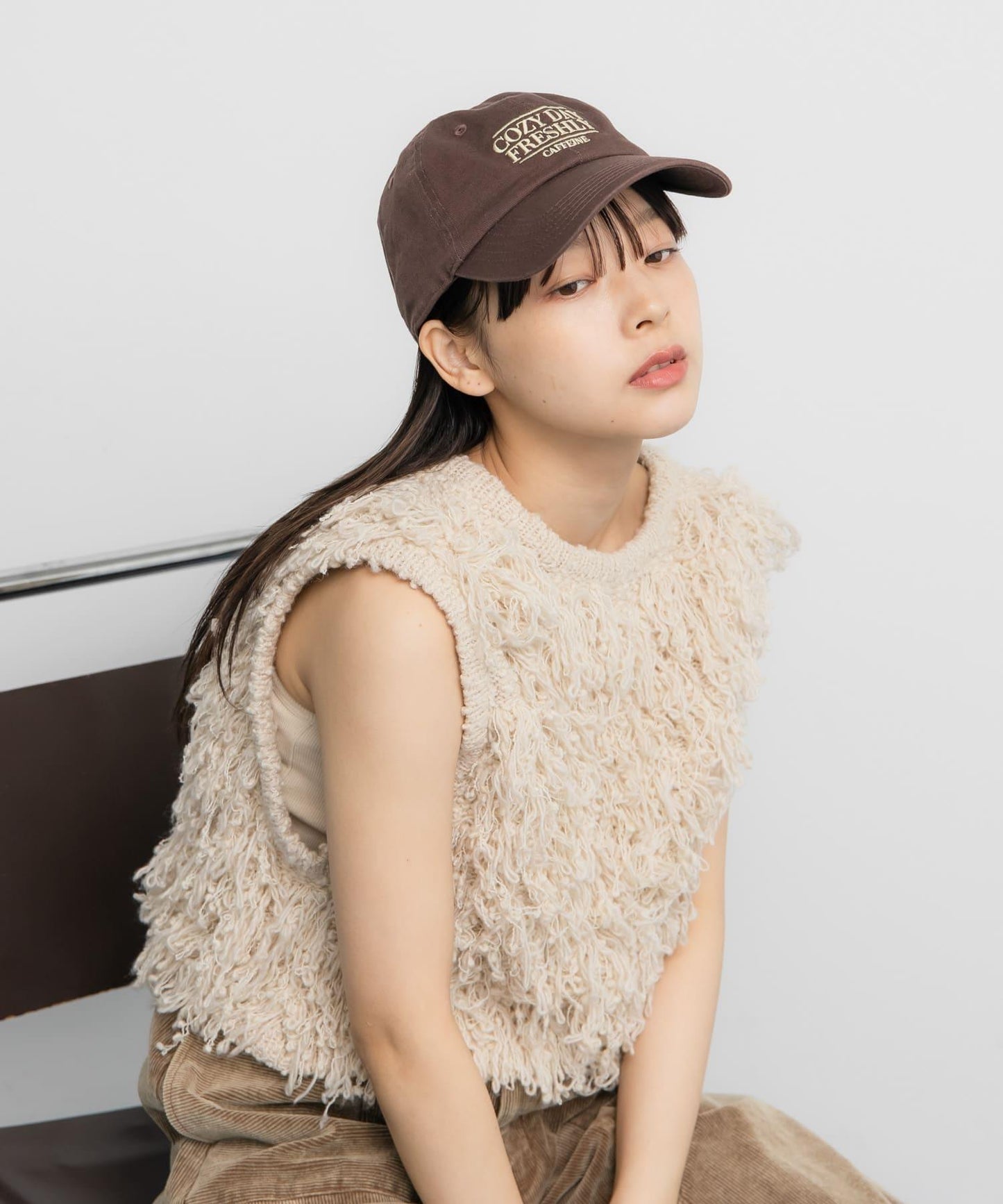 咖啡館標誌刺繡棒球帽