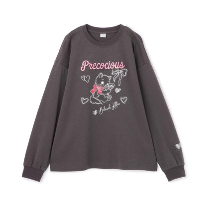 Kitten＆Ribbon 長袖T恤