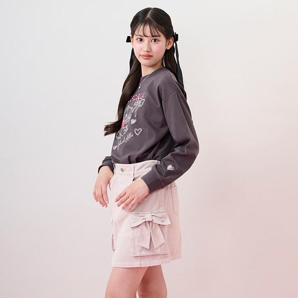 Kitten＆Ribbon 長袖T恤