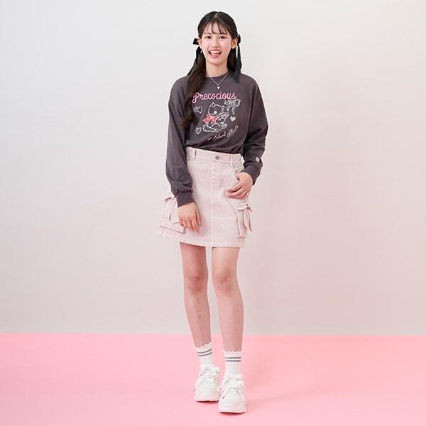 Kitten＆Ribbon 長袖T恤