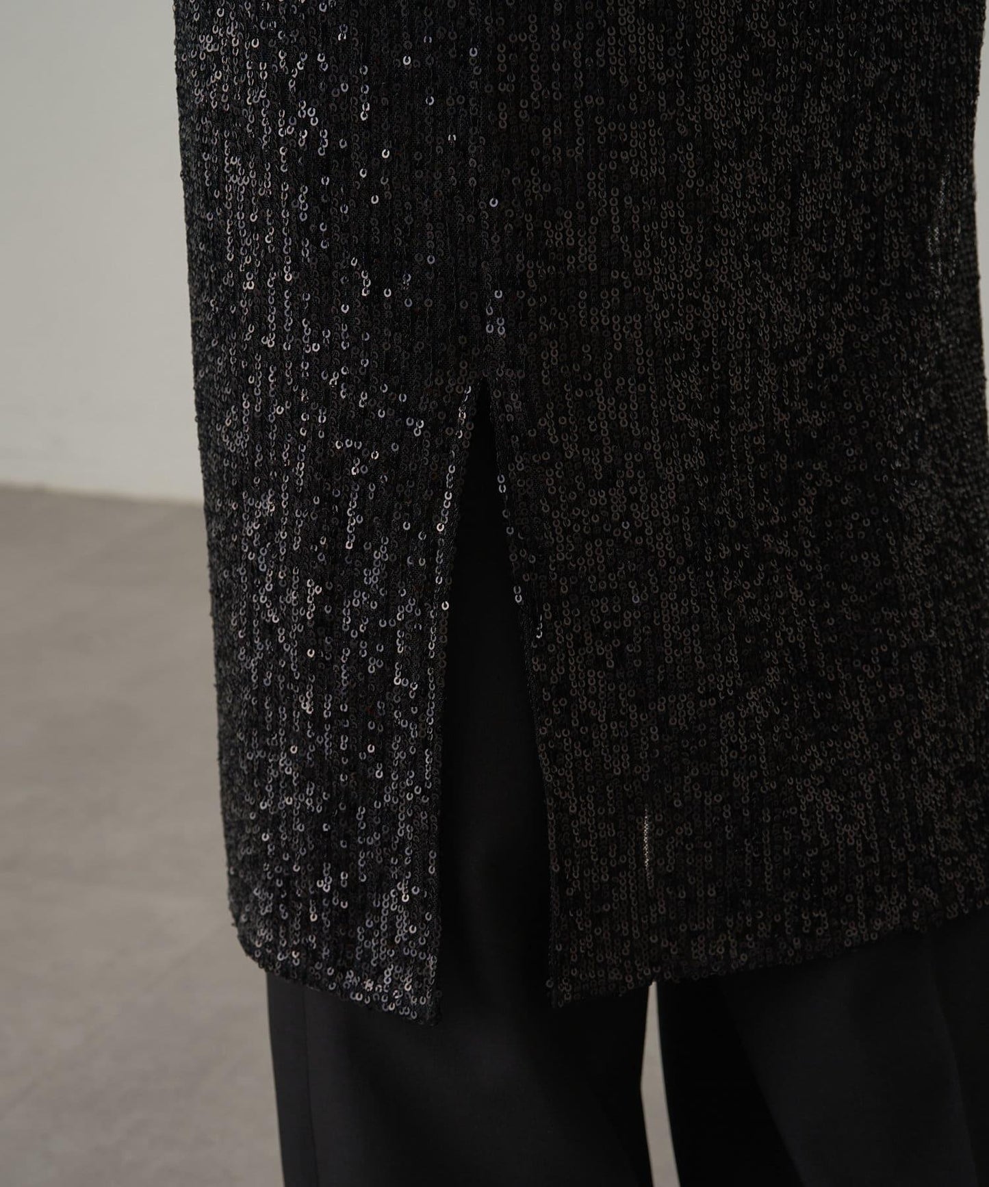 【Loungedress】亮片開叉半身裙