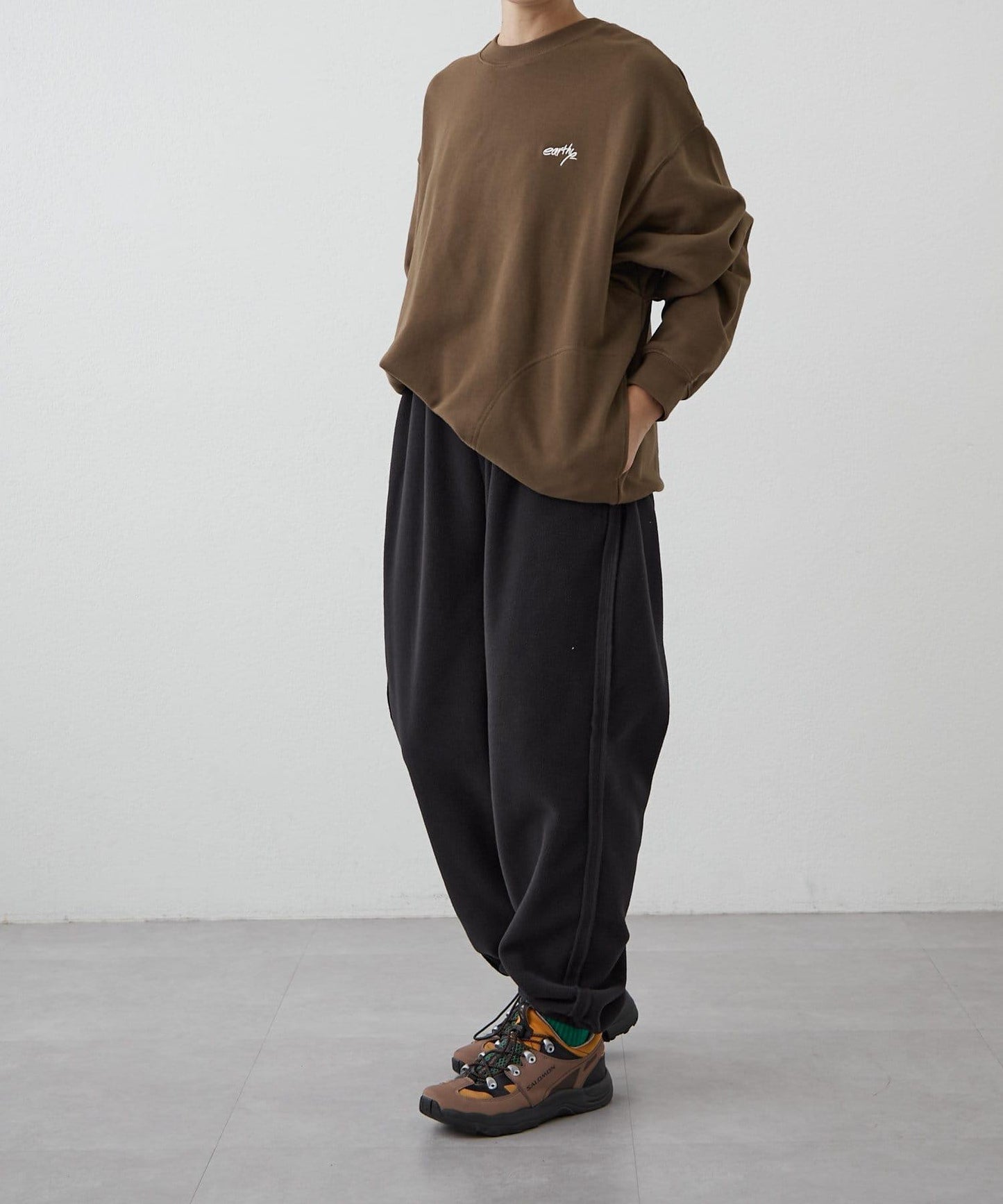 【earthy_】抓絨長褲