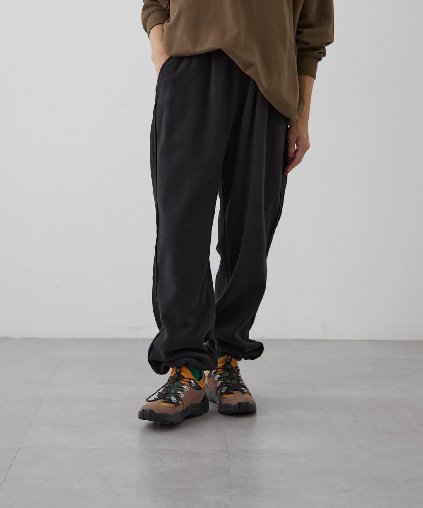 【earthy_】抓絨長褲