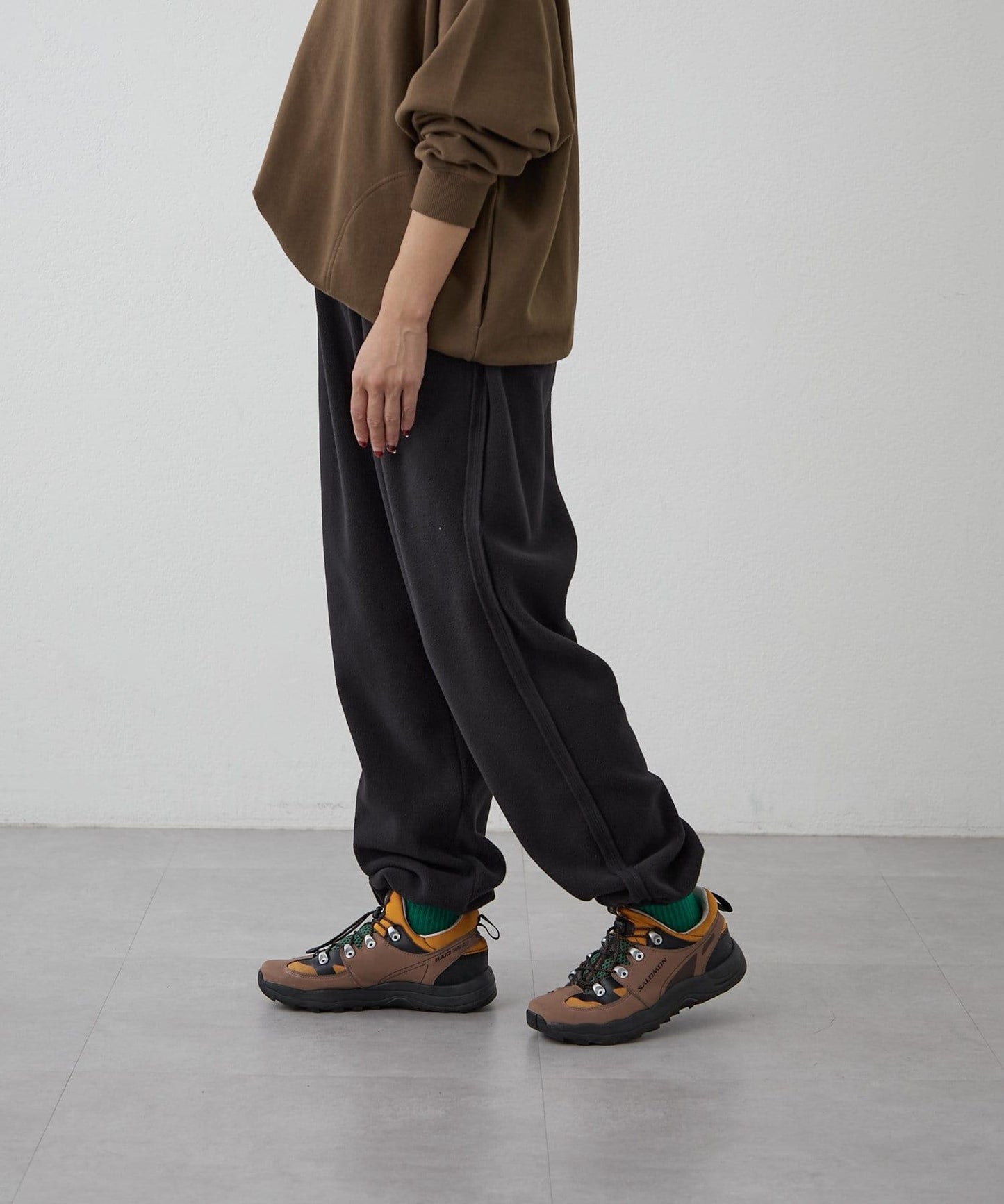 【earthy_】抓絨長褲