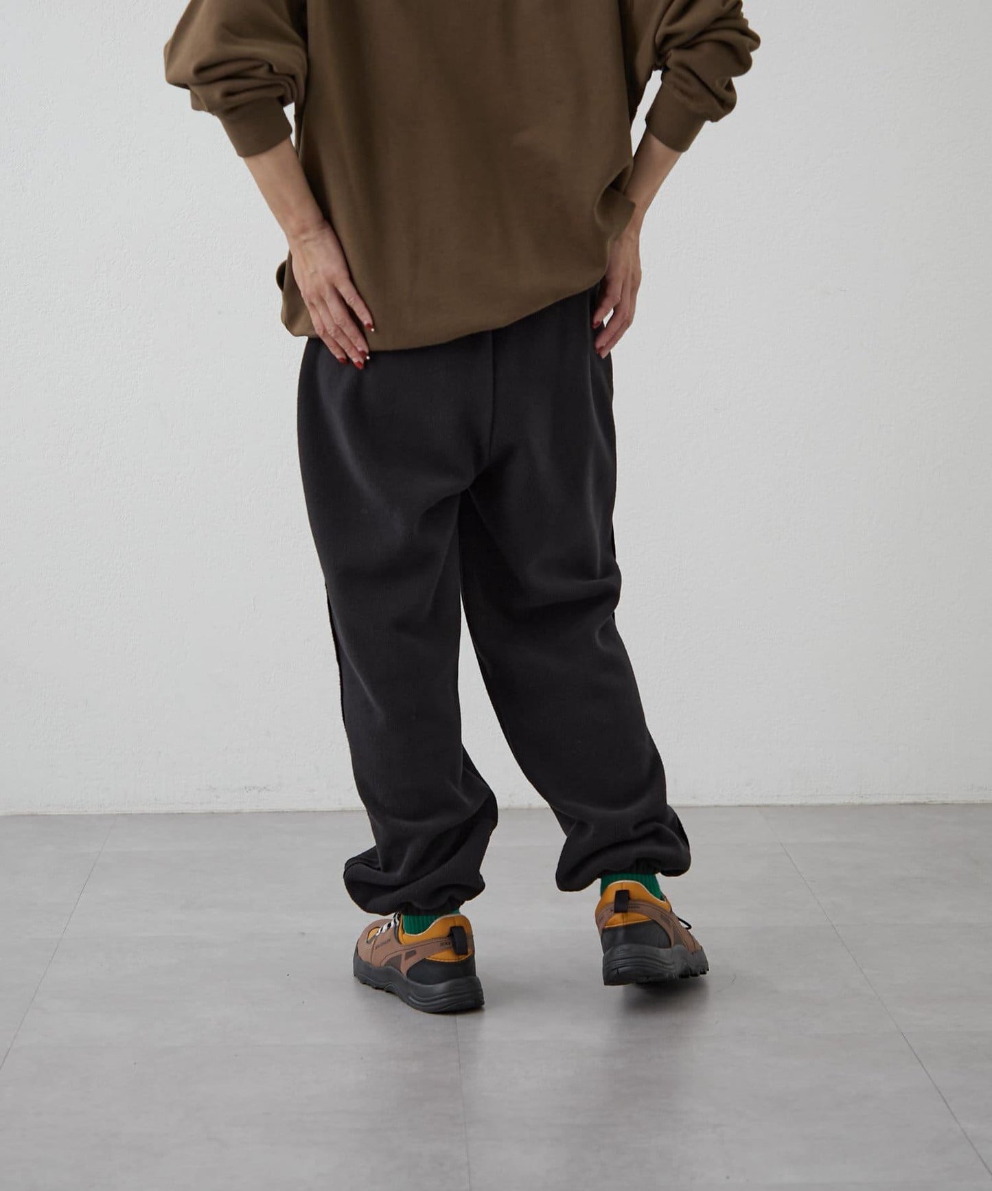 【earthy_】抓絨長褲