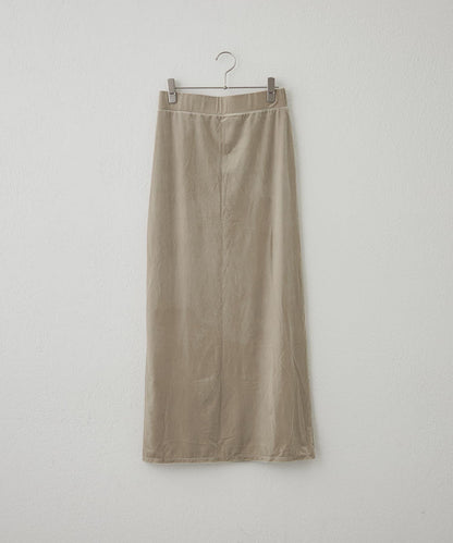 【earthy_】天鵝絨長裙