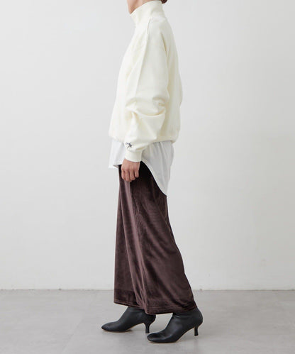 【earthy_】天鵝絨長裙