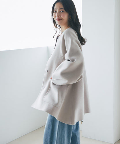 【miki監修配色・復刻】輕薄插肩喇叭袖大衣