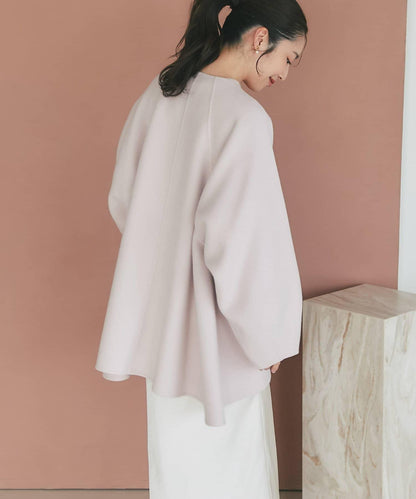 【miki監修配色・復刻】輕薄插肩喇叭袖大衣