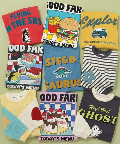 今日美味盛宴長袖T恤