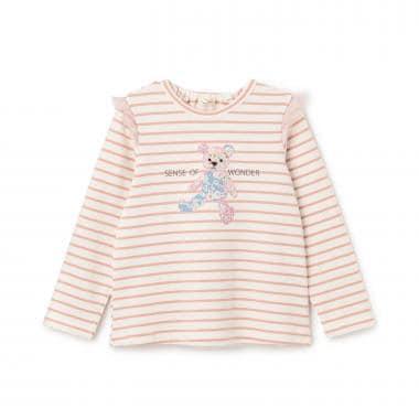 Liberty熊條紋套頭衫