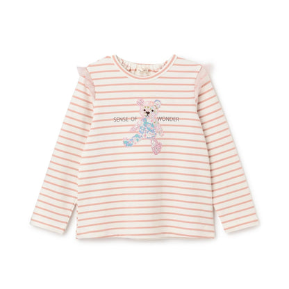 Liberty熊條紋套頭衫