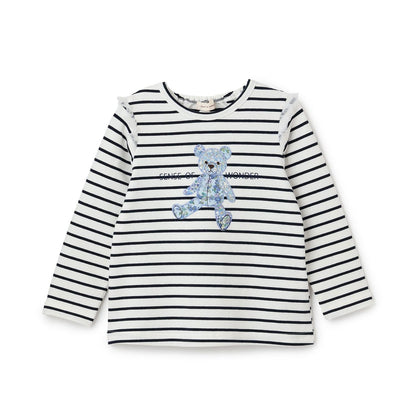 Liberty熊條紋套頭衫