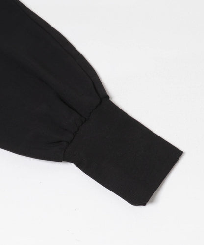 羅紋燈籠袖襯衫