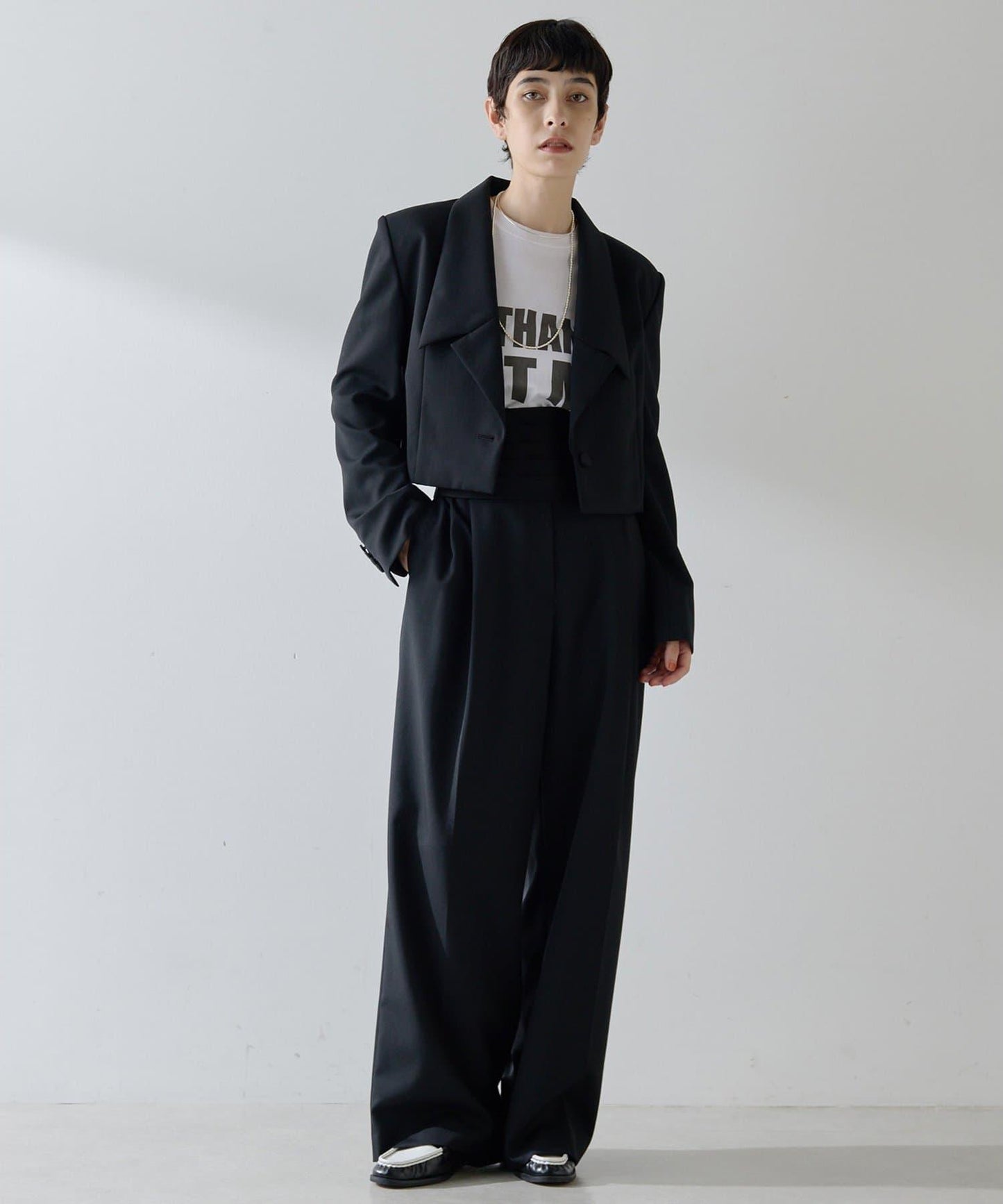 羊毛華達呢西裝夾克