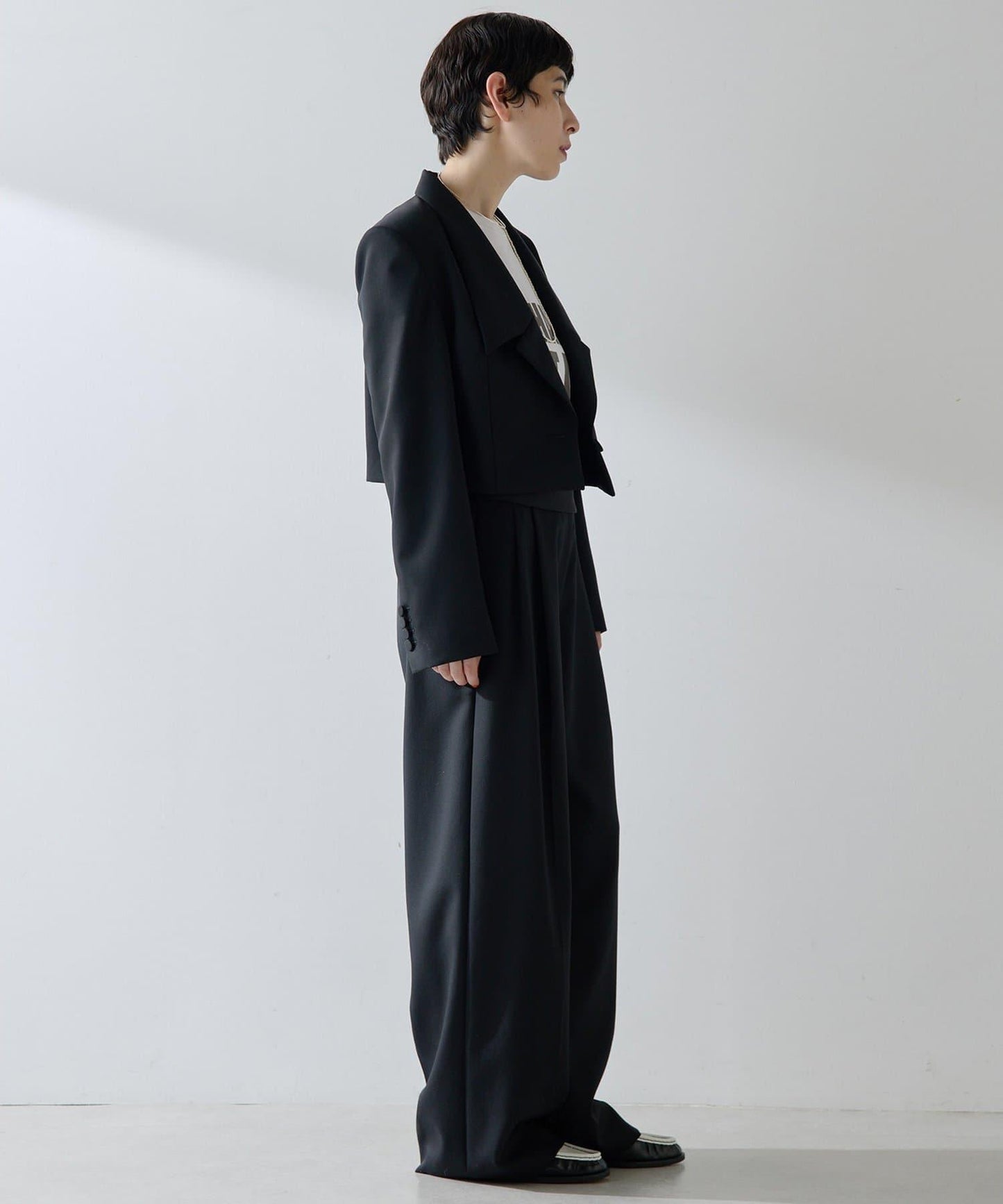 羊毛華達呢西裝夾克