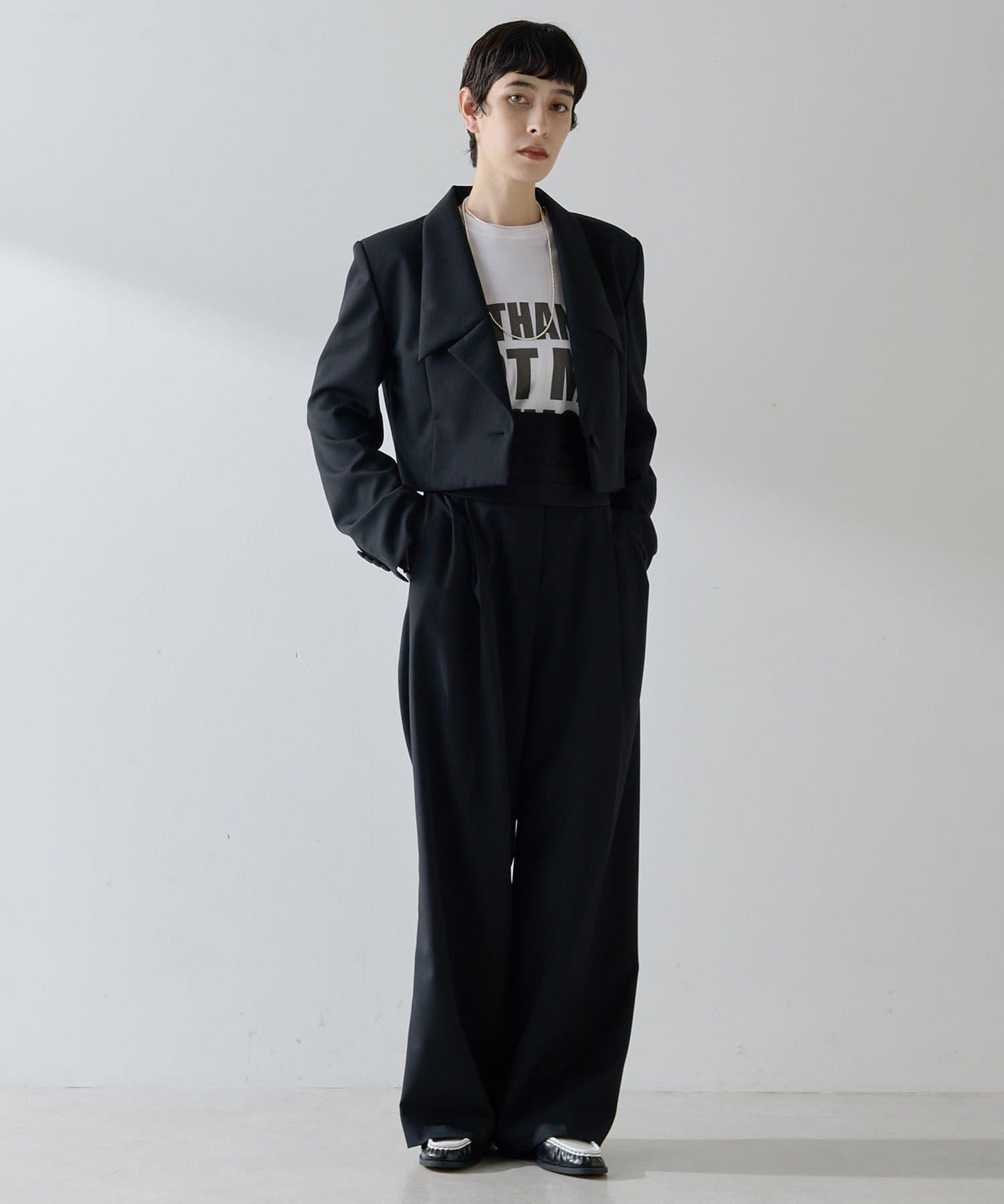 羊毛華達呢西裝夾克