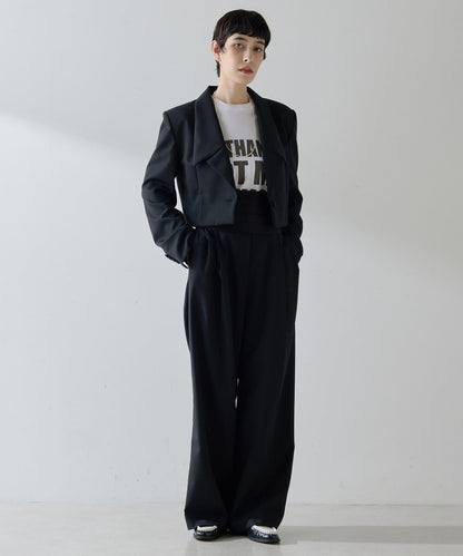 羊毛華達呢西裝夾克