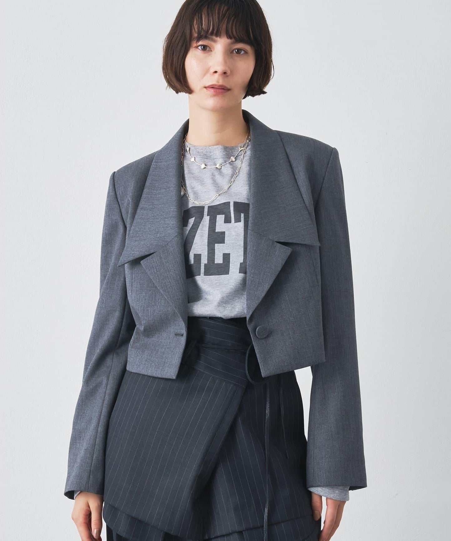 羊毛華達呢西裝夾克