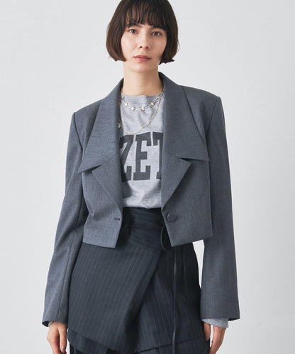 羊毛華達呢西裝夾克