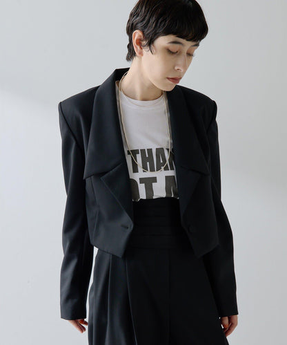 羊毛華達呢西裝夾克