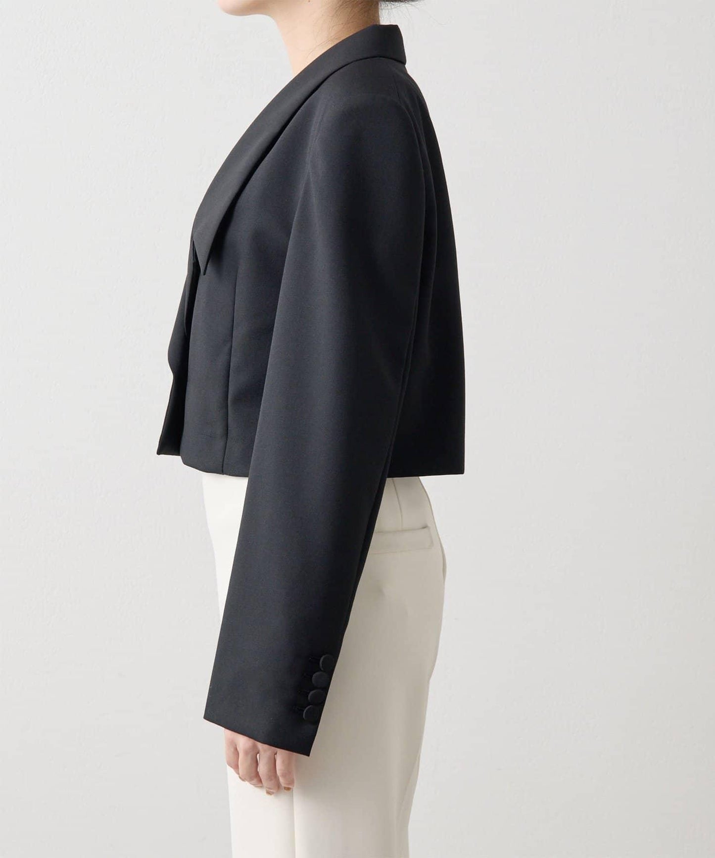 羊毛華達呢西裝夾克