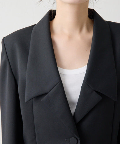 羊毛華達呢西裝夾克