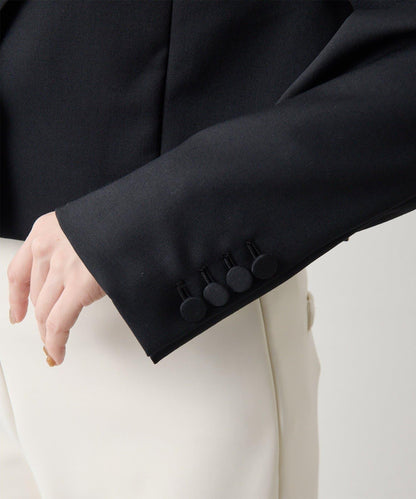 羊毛華達呢西裝夾克