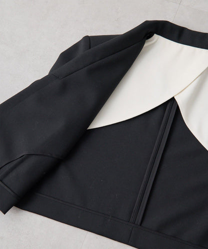 羊毛華達呢西裝夾克