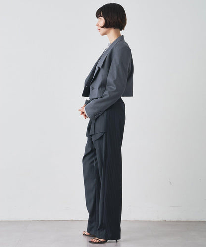 羊毛華達呢西裝夾克